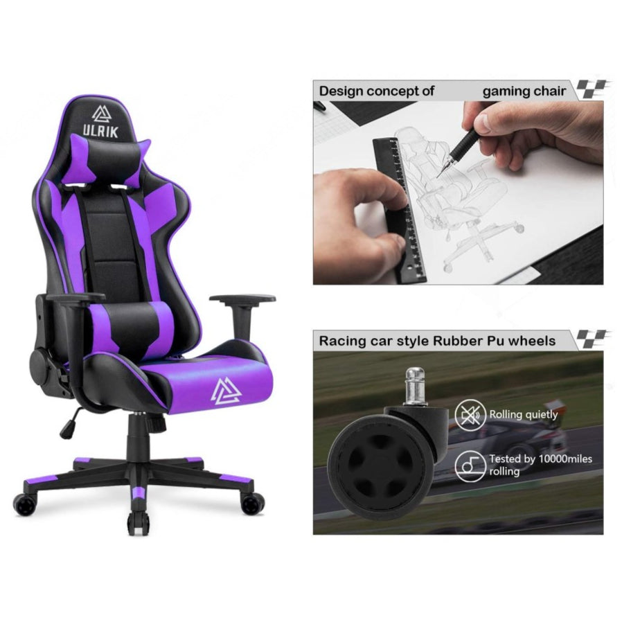 Silla Gaming De Oficina Racing Style